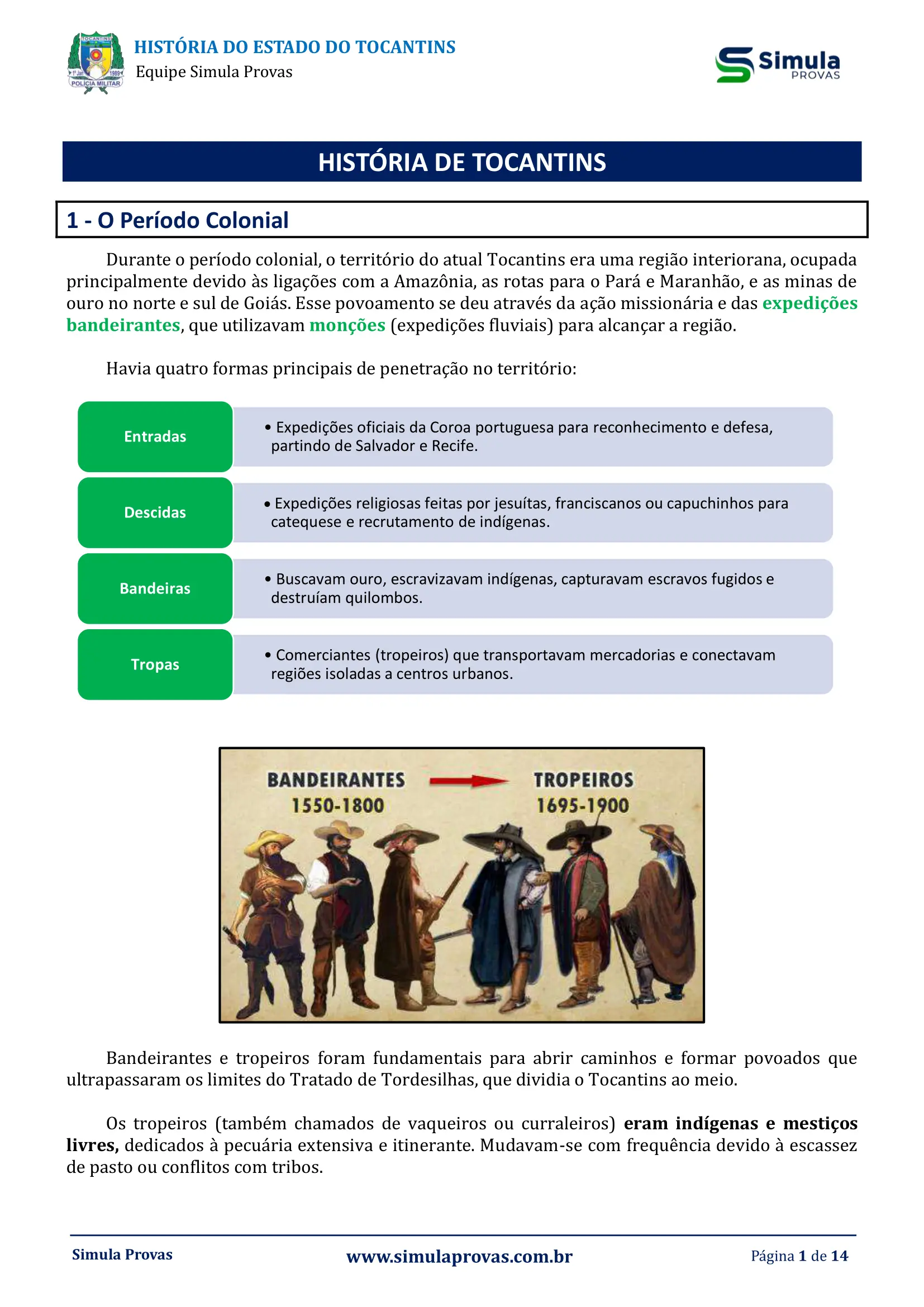 HISTÓRIA DO TOCANTINS