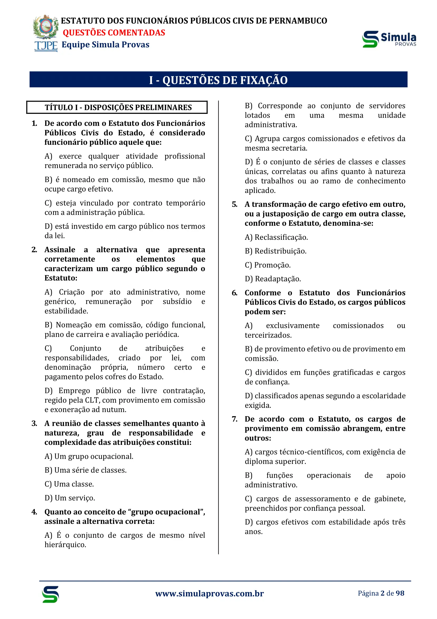 LEGISLAÇÃO DO TJPE-05