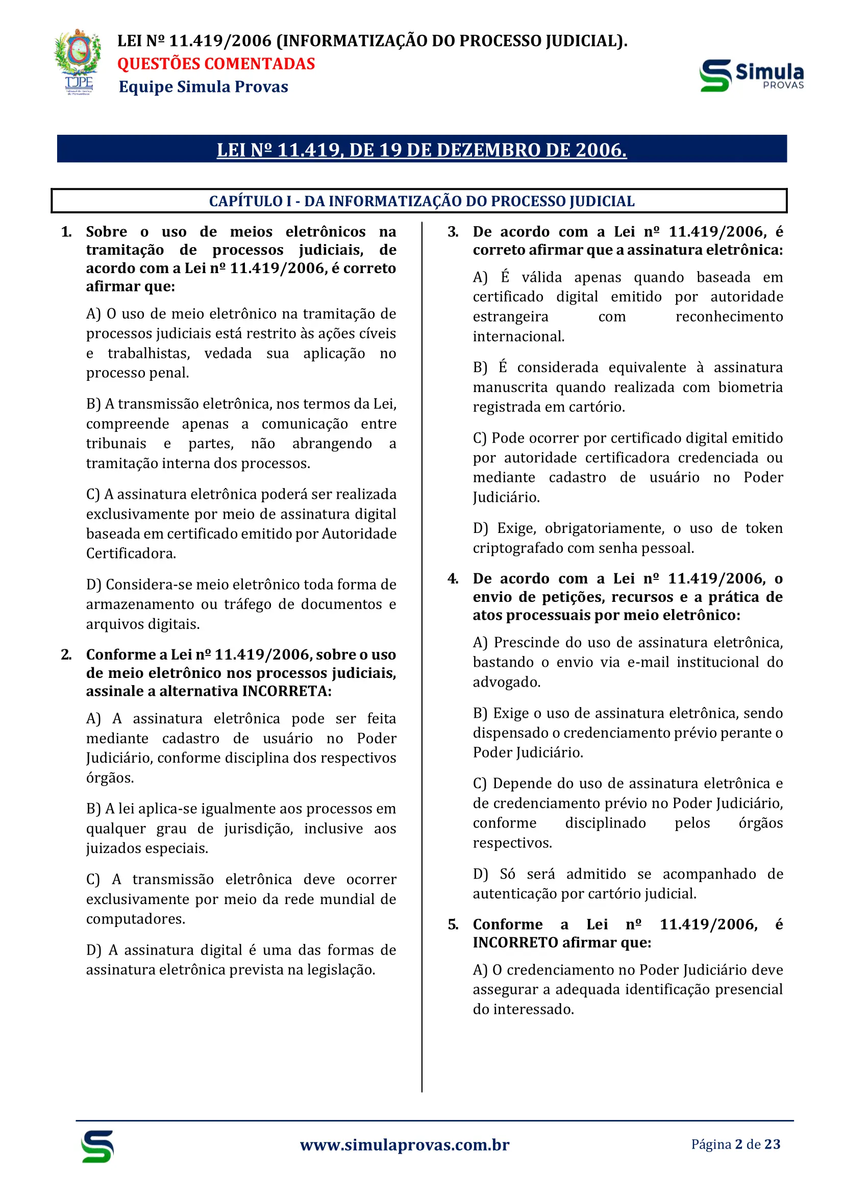LEGISLAÇÃO DO TJPE-09